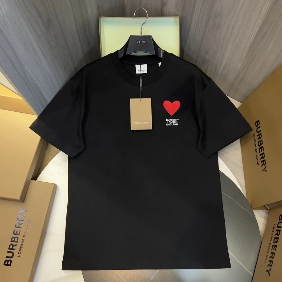 Barbour Heart Shape Valentine Cotton T Shirt