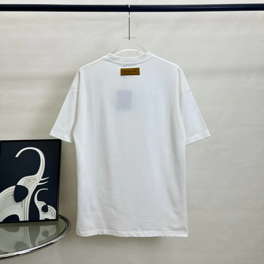 LVV Anime Damier Scarf Short Sleeve