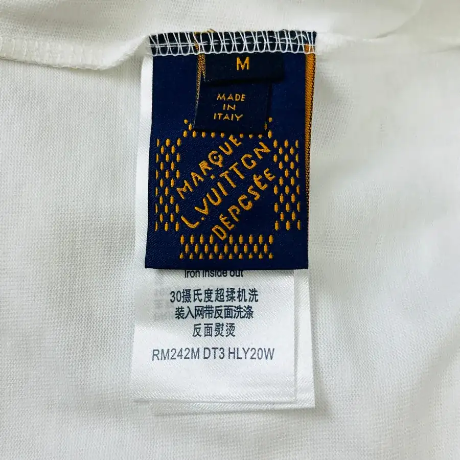 LVV Anime Damier Scarf Short Sleeve