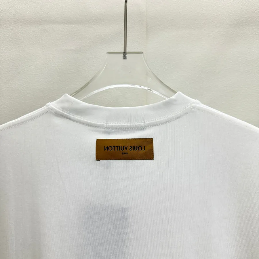 LVV Anime Damier Scarf Short Sleeve