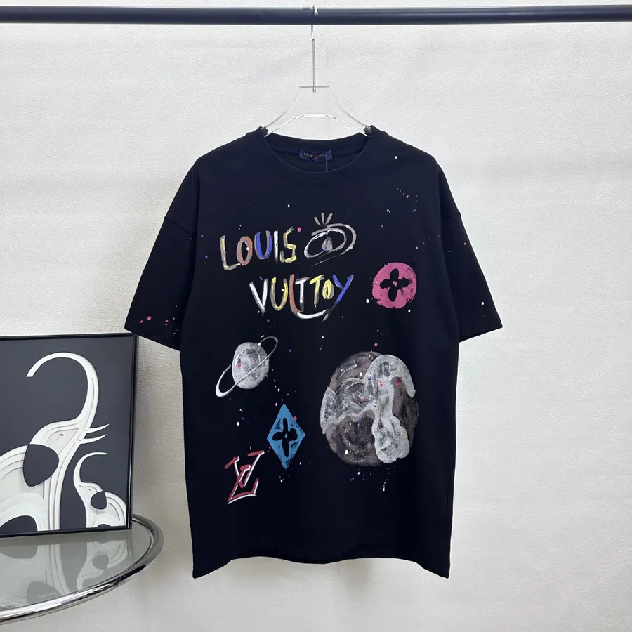 LVV Starry Journey Print T Shirt