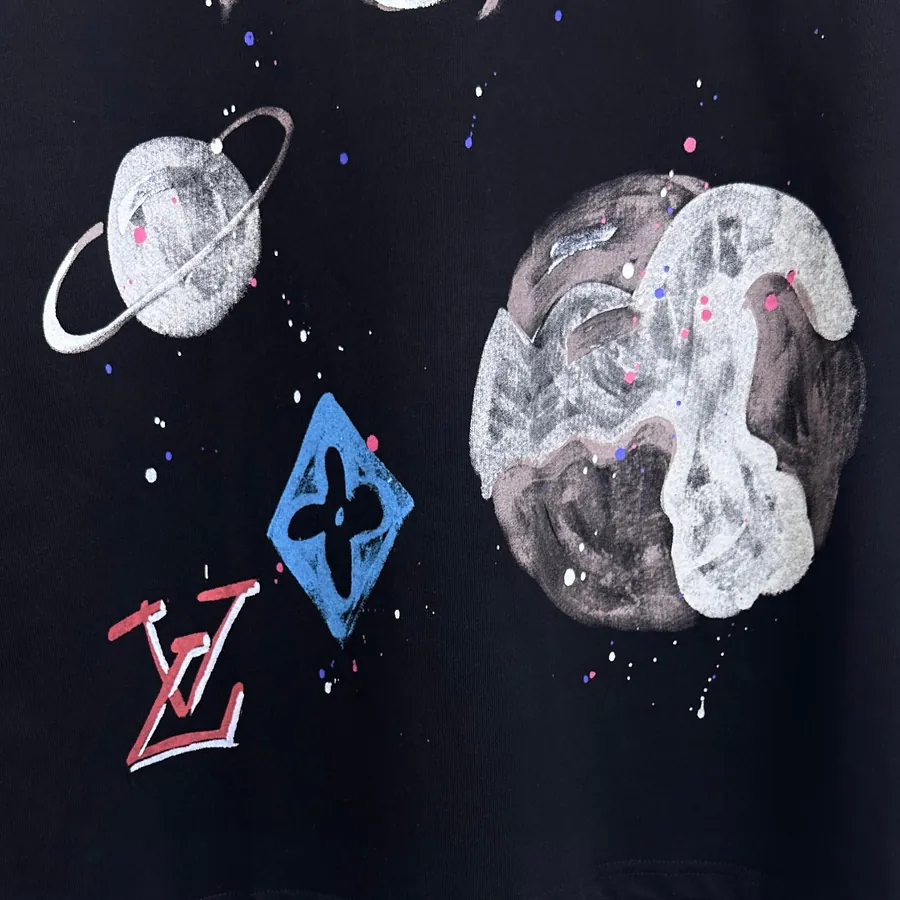 LVV Starry Journey Print T Shirt