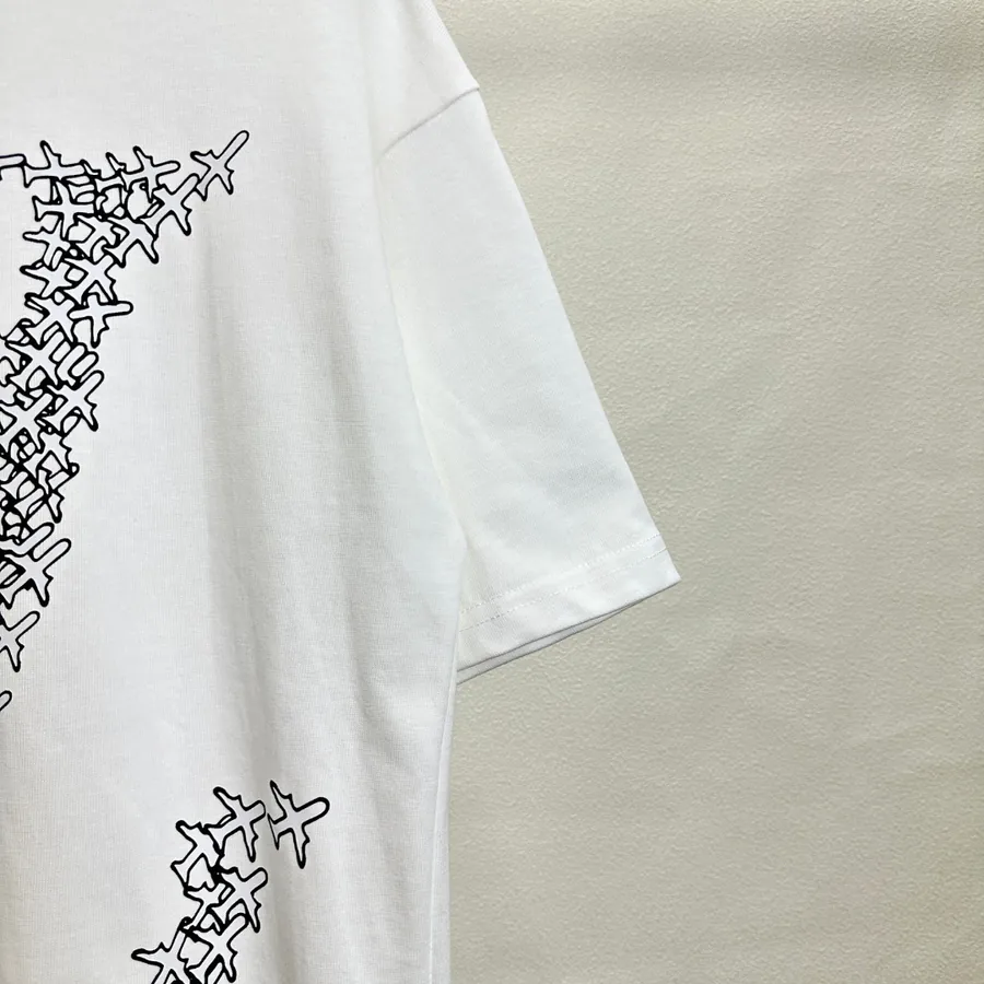 LVV Starlight Exclusive Irregular Plane Logo T Shirt