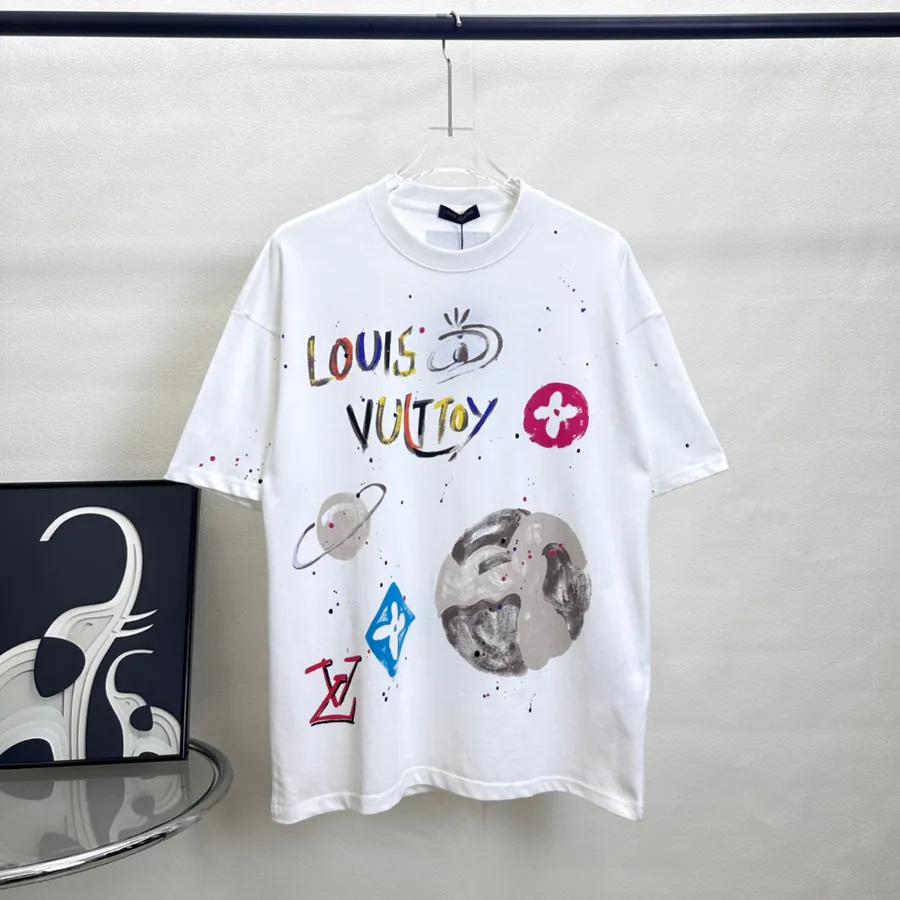 LVV Starry Journey Print Short Sleeve