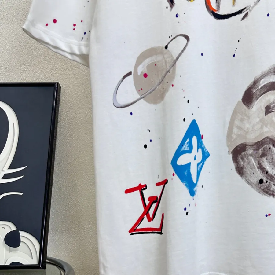 LVV Starry Journey Print Short Sleeve