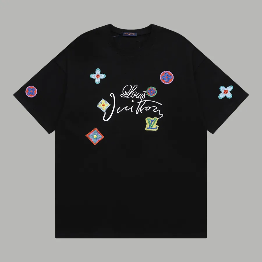 LVV Starlight Exclusive Graphic Embroidered Floral Short Sleeve