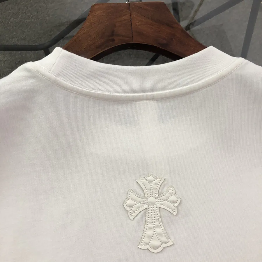 Cherished 2025 New Collection Embroidered Patchwork Short Sleeve T Shirt