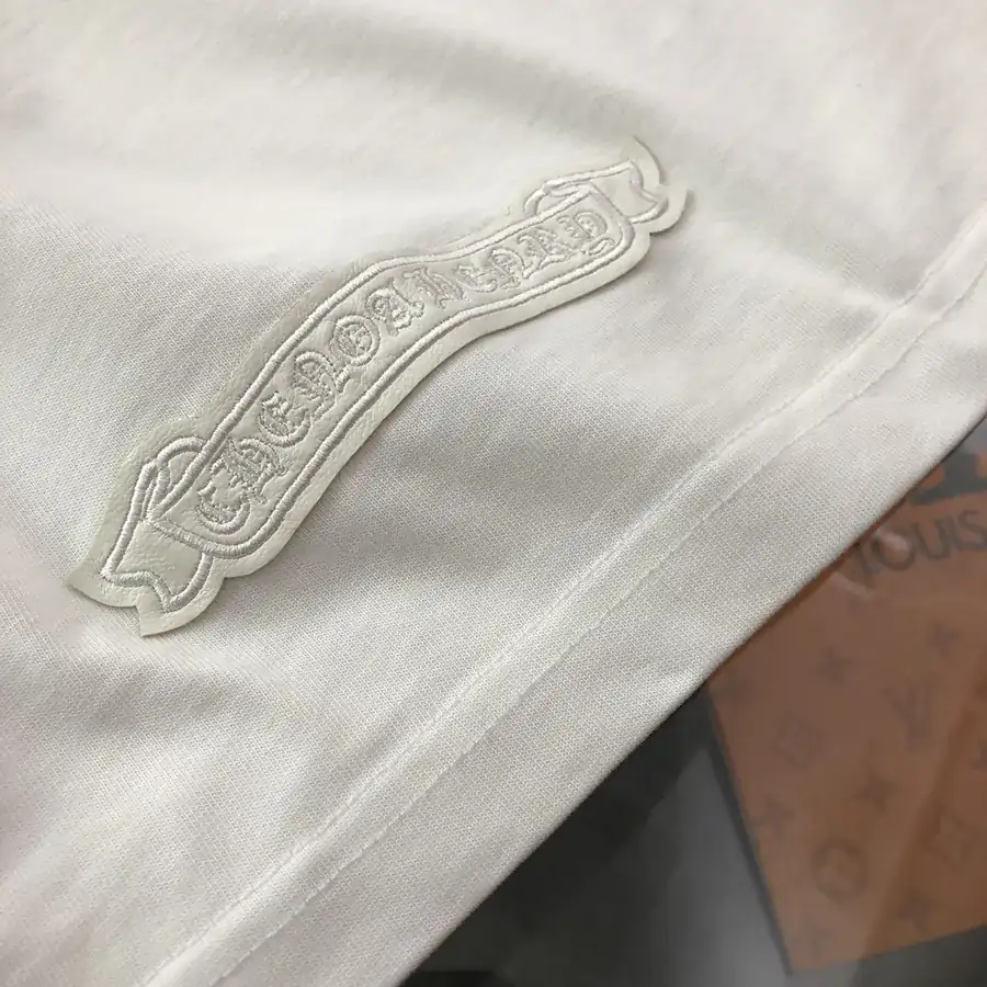 Cherished 2025 New Collection Embroidered Patchwork Short Sleeve T Shirt