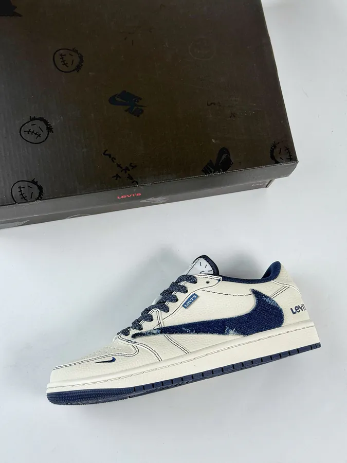 Travis Scott x Nike Air Jordan 1 Low x Levis OG Version