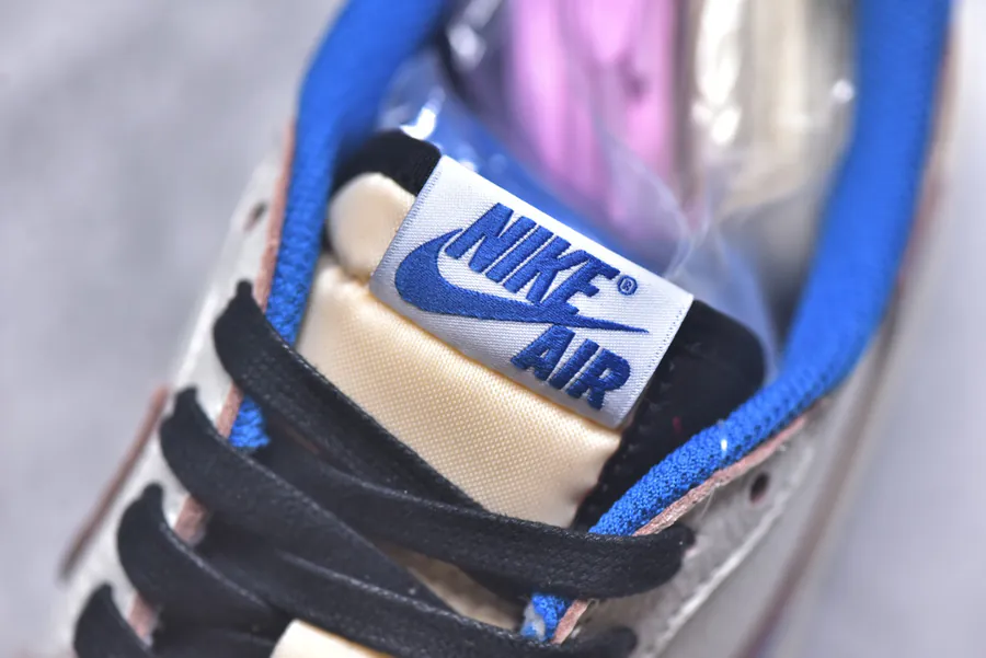 Travis Scott x Air Jordan AJ1 Low OG SP TS White Blue DM7866 104
