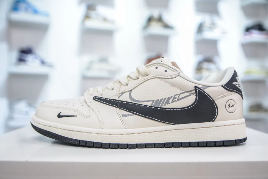 TS x Air x Fraent Design 1 Low Custom Color with Original Air Sole