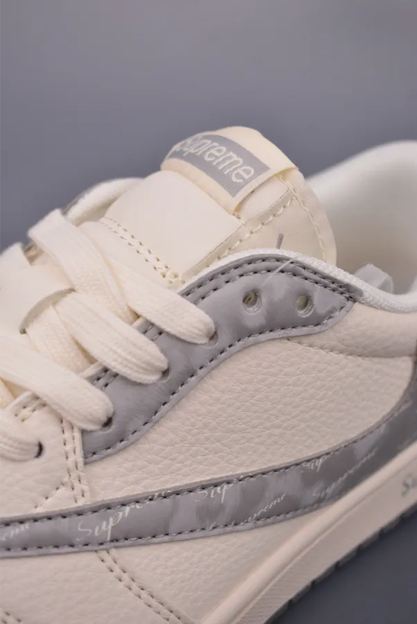 Fraent x Travis Scott x Air 1 Low 三方联名低帮倒钩鞋