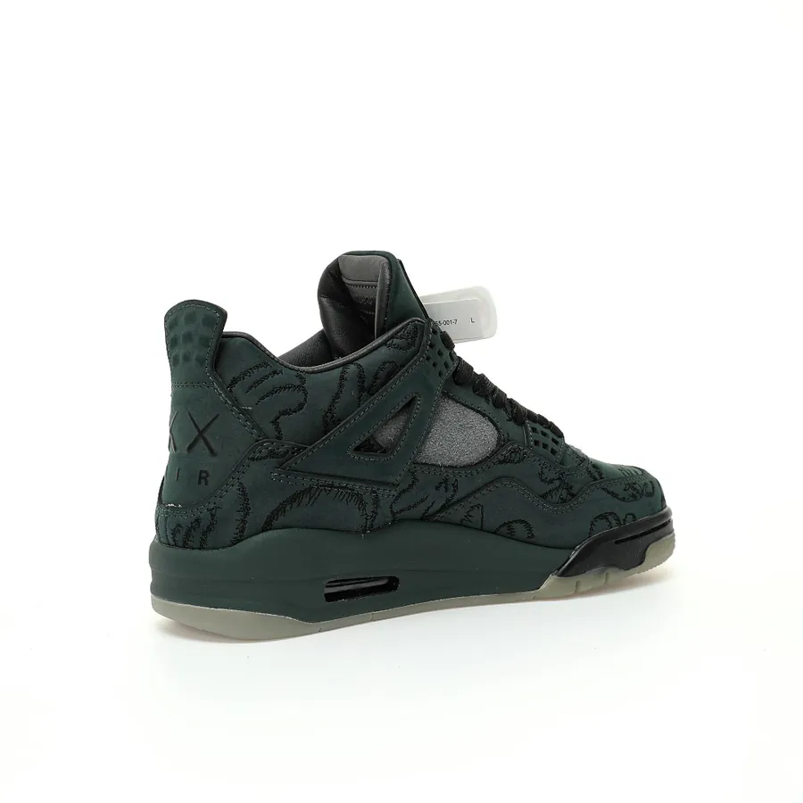 KAWS x Air 4 Retro 'Black' Sneaker