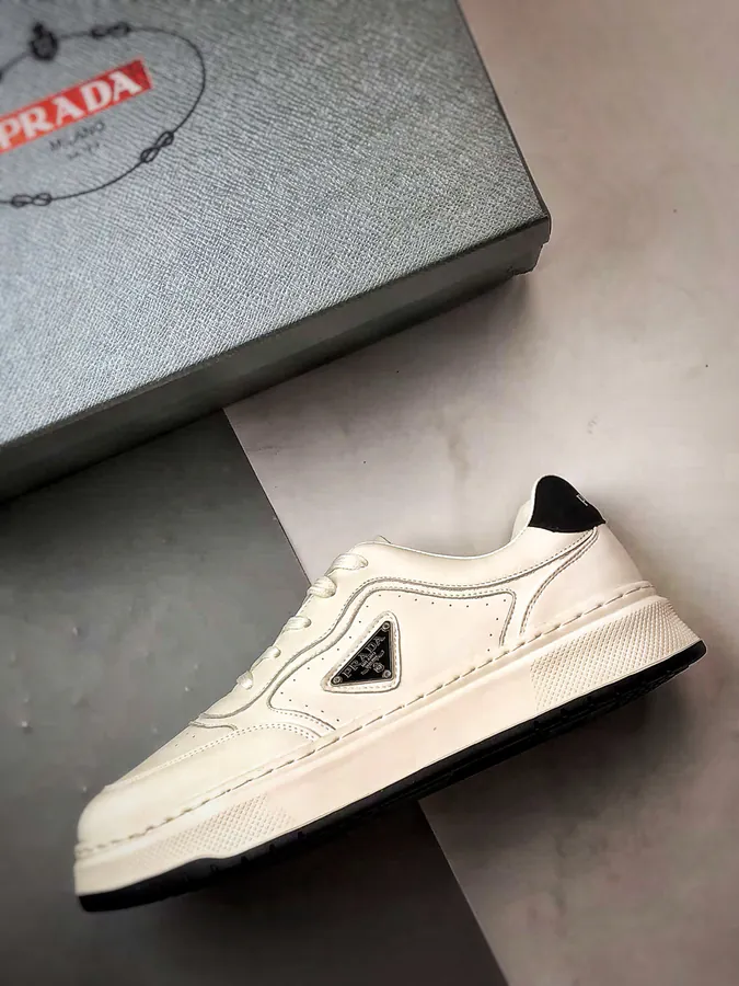 Prada OG Edition Men's Sneakers with Thick Sole and Buckle Design