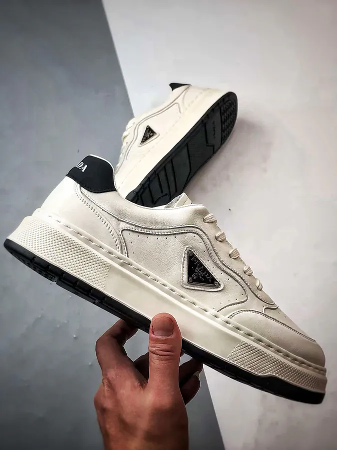 Prada OG Edition Men's Sneakers with Thick Sole and Buckle Design
