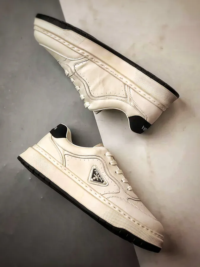 Prada OG Edition Men's Sneakers with Thick Sole and Buckle Design