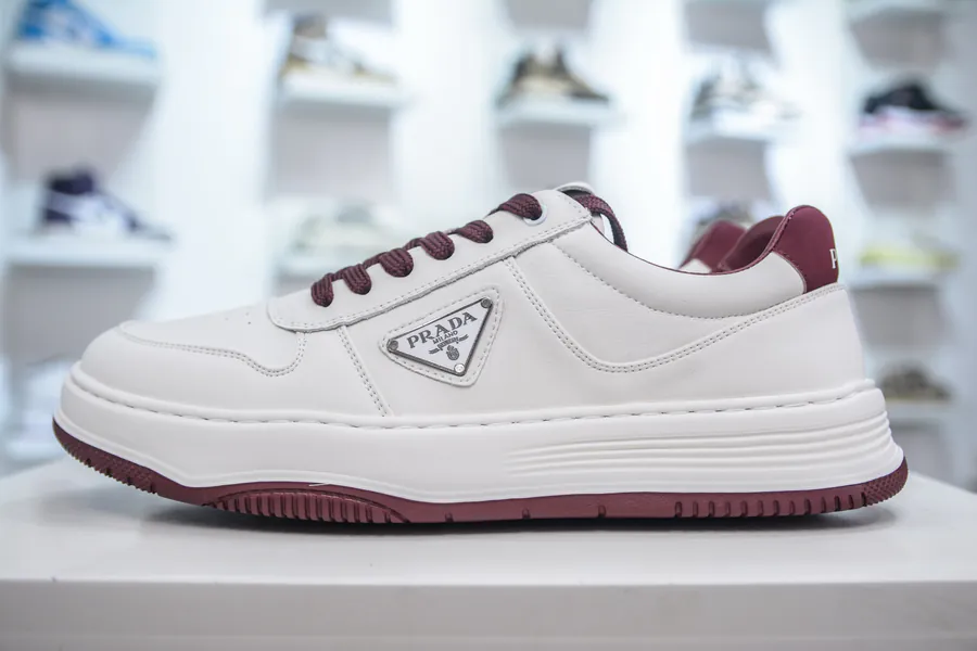 PRADA OG Edition Men's Sneaker with Red Logo