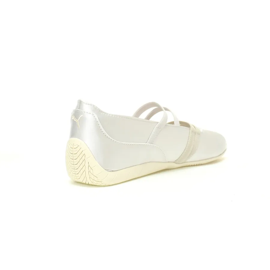 PUM Speed OG Low Top Retro Ballet Sneaker in White