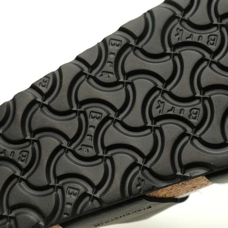Birkenstock Mayari Sandals Leather Black Brown, Adjustable Buckle, Comfortable Footwear
