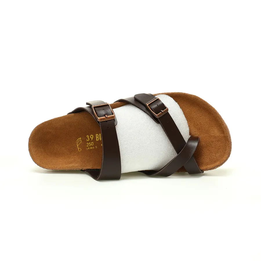 Birkenstock Mayari Sandals Vintage Leather Upper, Adjustable Buckle, Comfortable Footbed