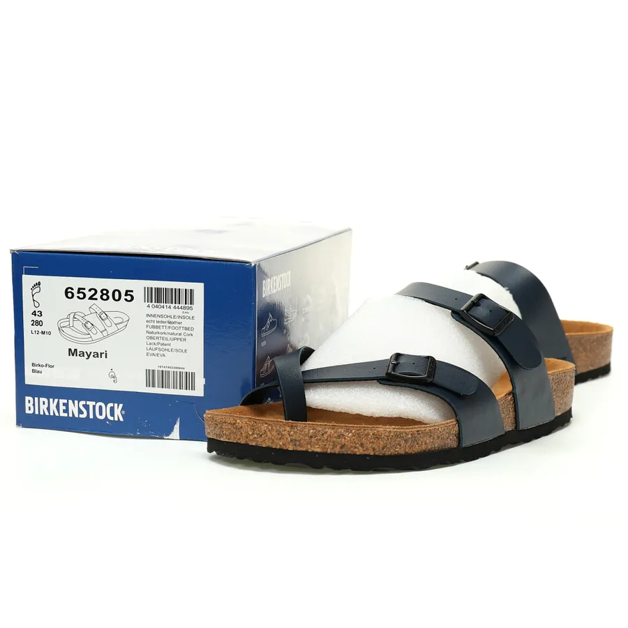 Birkenstock Mayari Sandals Vintage Leather, Adjustable Buckle, Comfortable Footwear