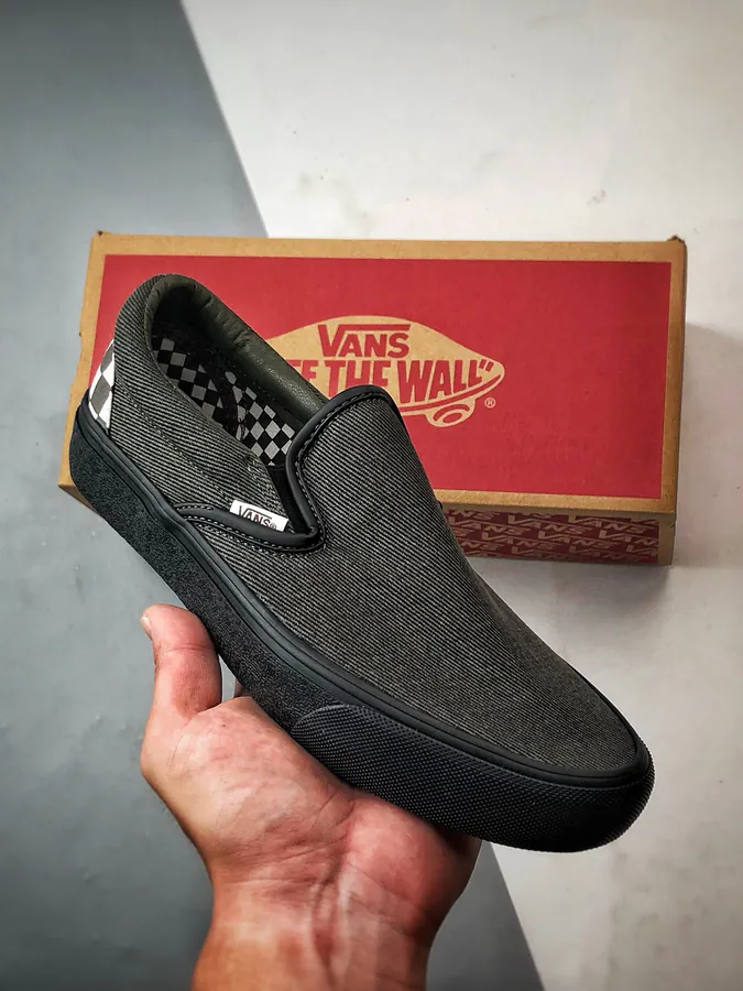 Vainl Archive x Vans Slip On Black