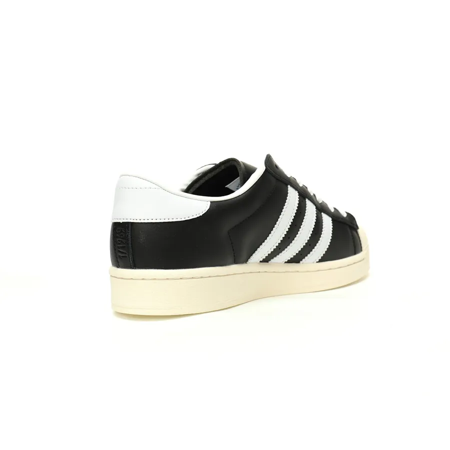 Originals Superstar OG Vintage Black White Leather Low Top Sneaker