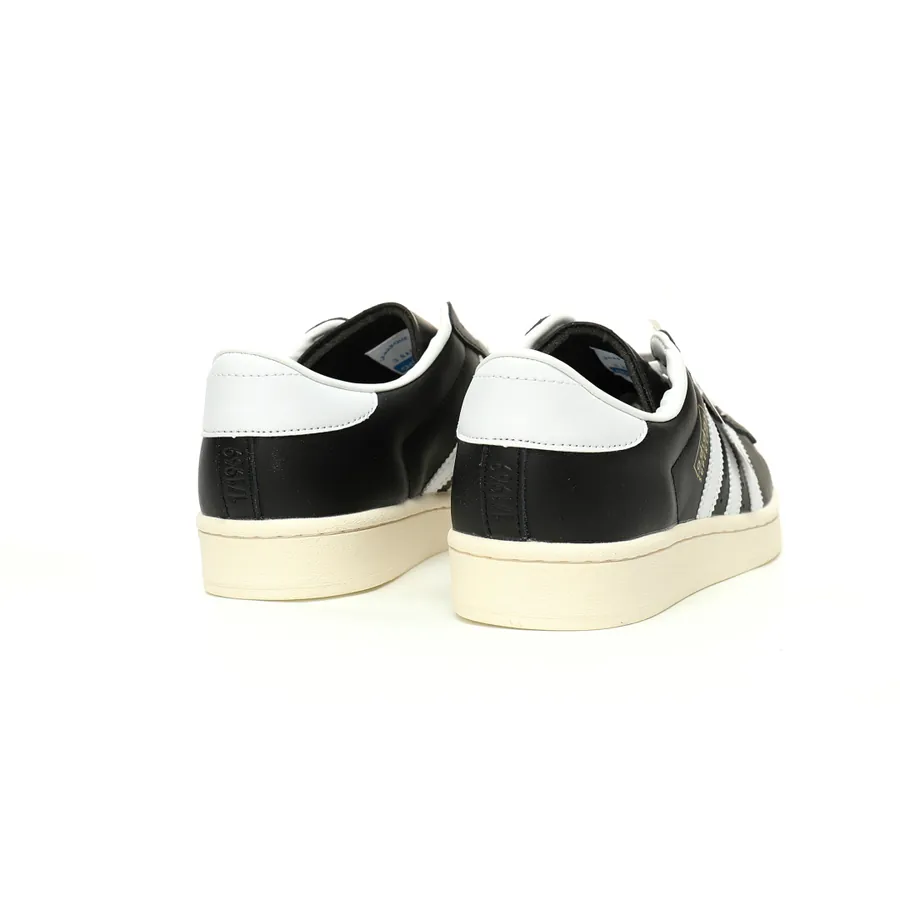 Originals Superstar OG Vintage Black White Leather Low Top Sneaker