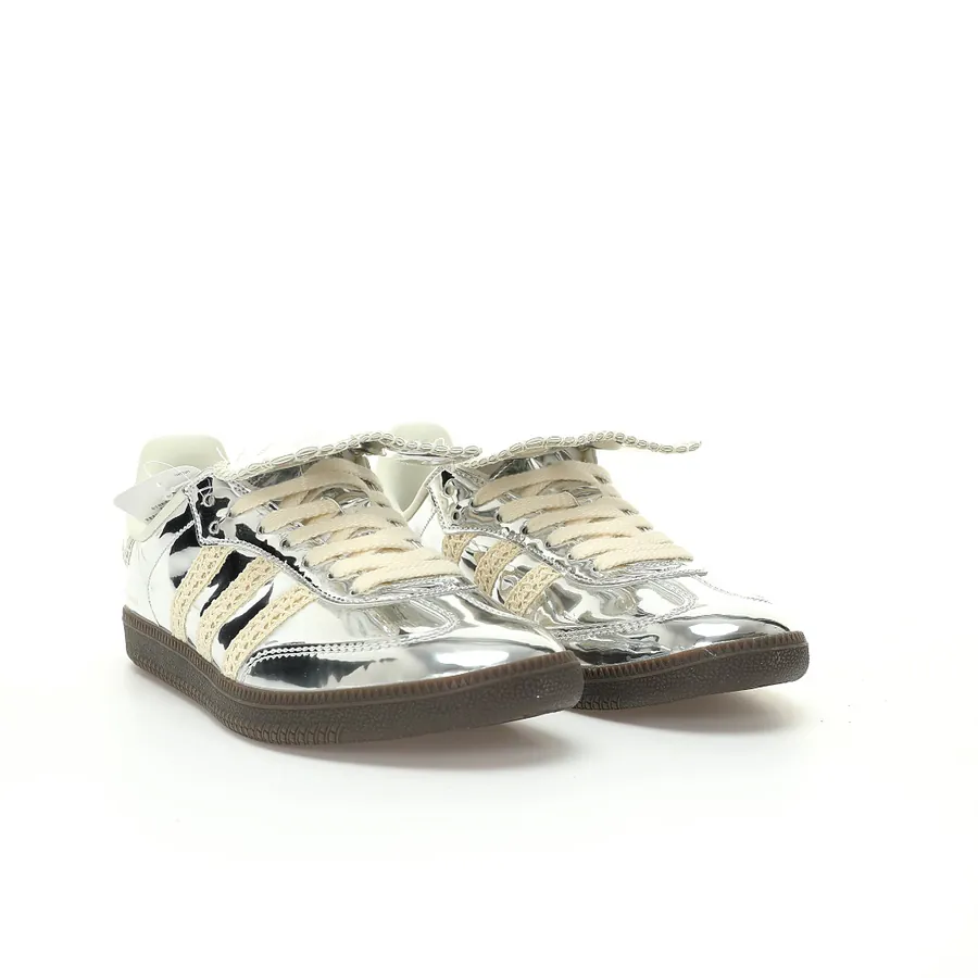 Wales Bonner x Originals Samba Assic Sier Metallic Low Top Sneaker