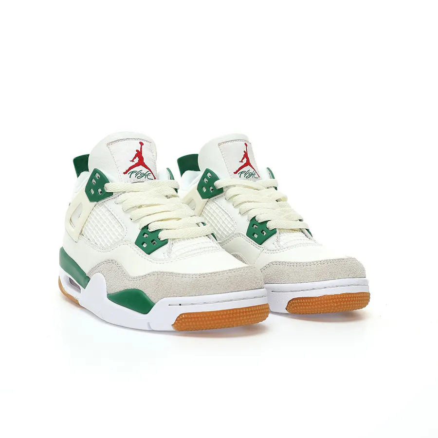 SB x Air 4 Retro SP Pine Green Bucket Bag