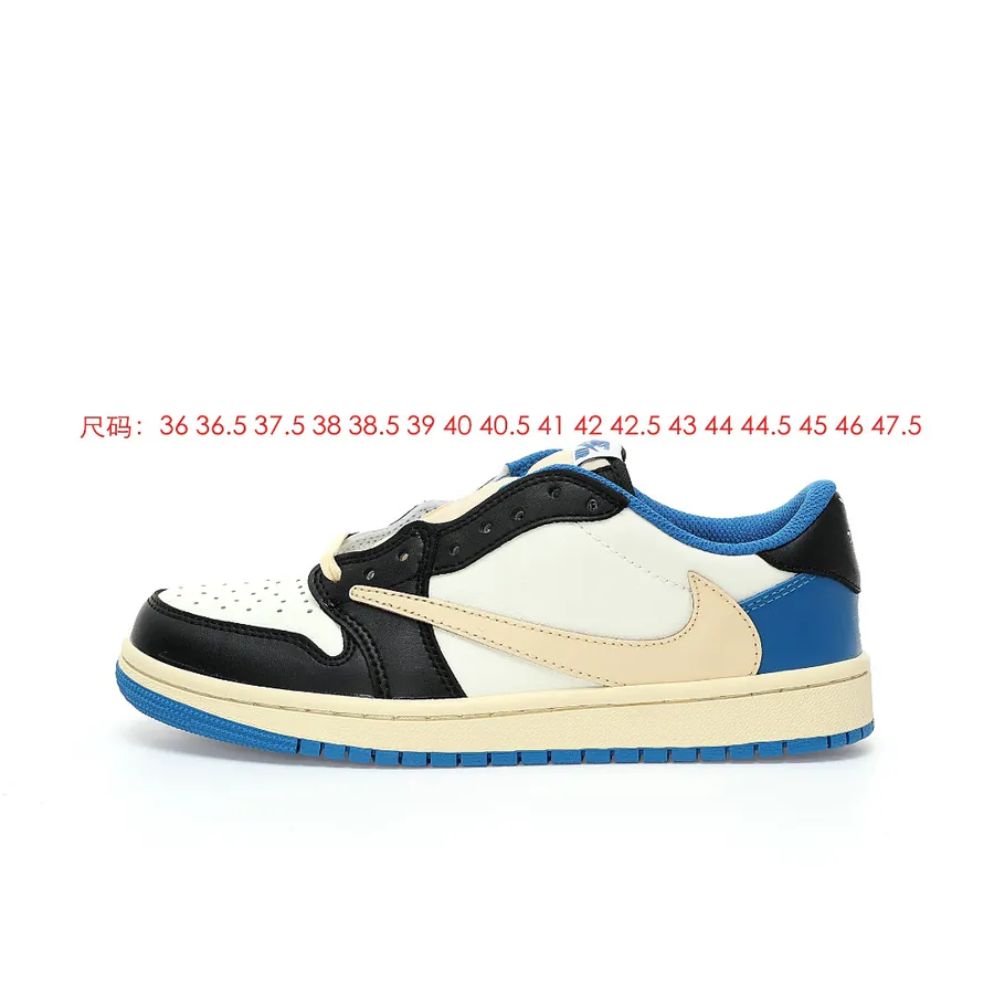 TS x Fraent Design x Air 1 Low OG SP Military Blue