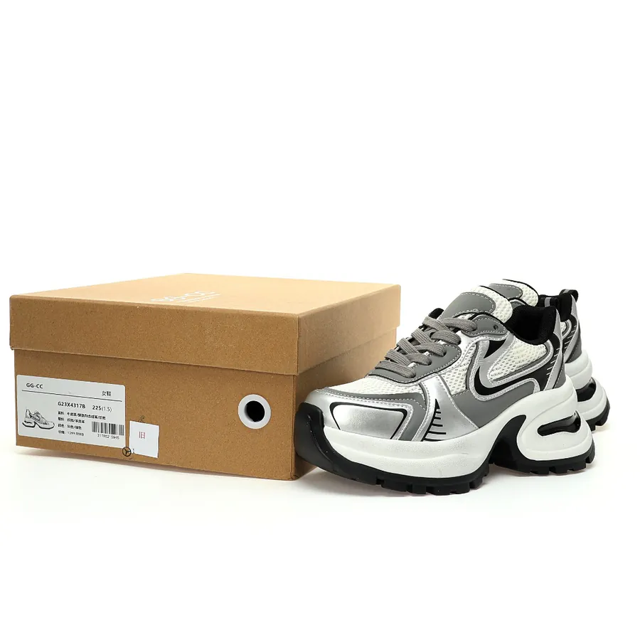 GG CC Chunky Low Sneaker with 7.0cm TPU Sole