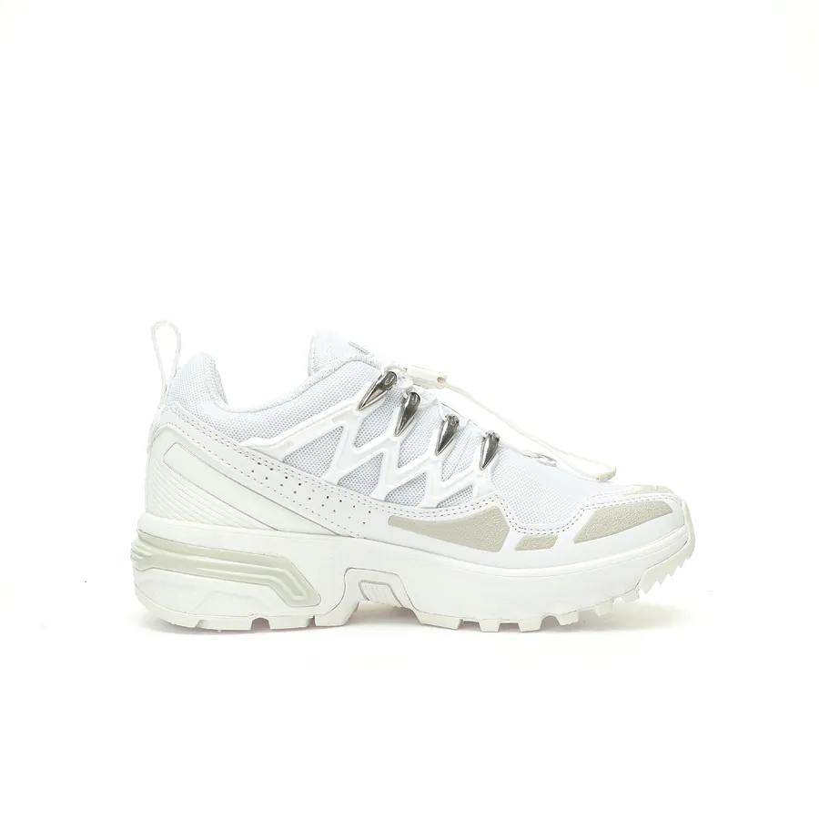 Salomon Men's and Women's Shoes All White OG Series Low Top Urban Trail Running Sneakers