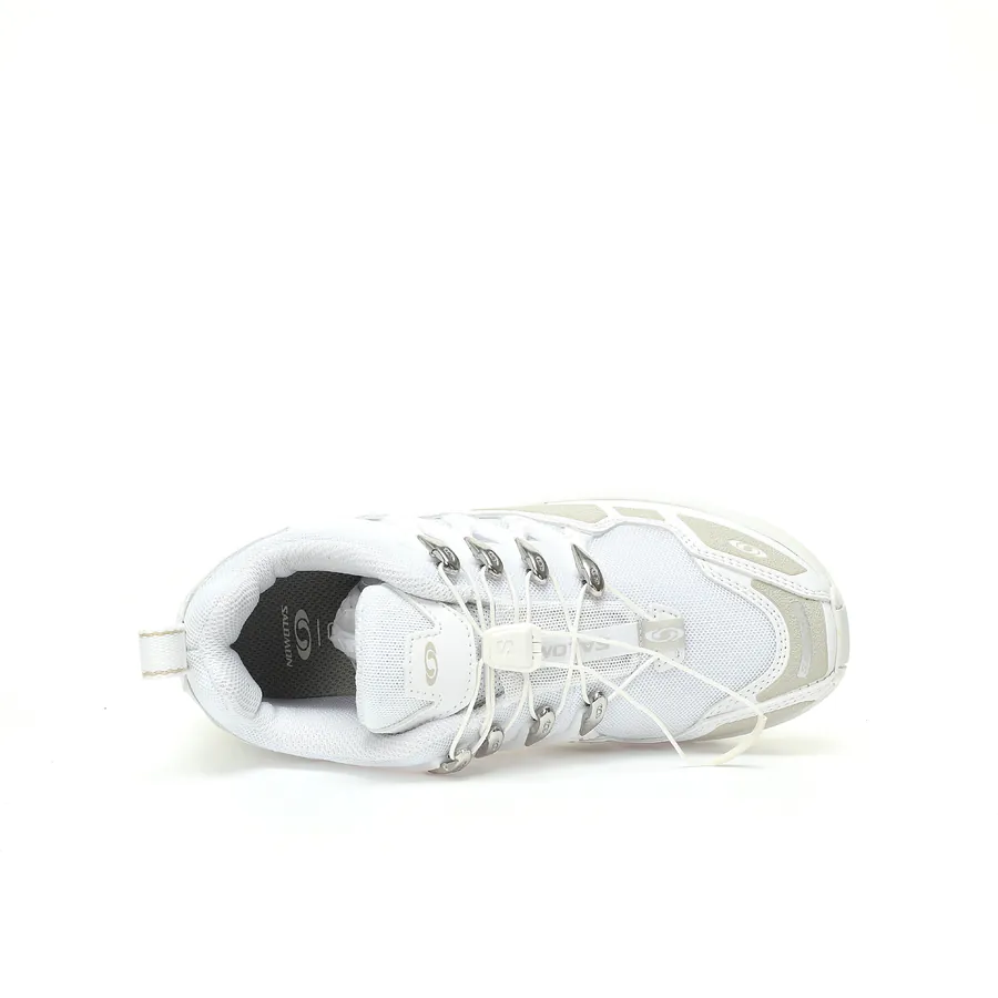 Salomon Men's and Women's Shoes All White OG Series Low Top Urban Trail Running Sneakers