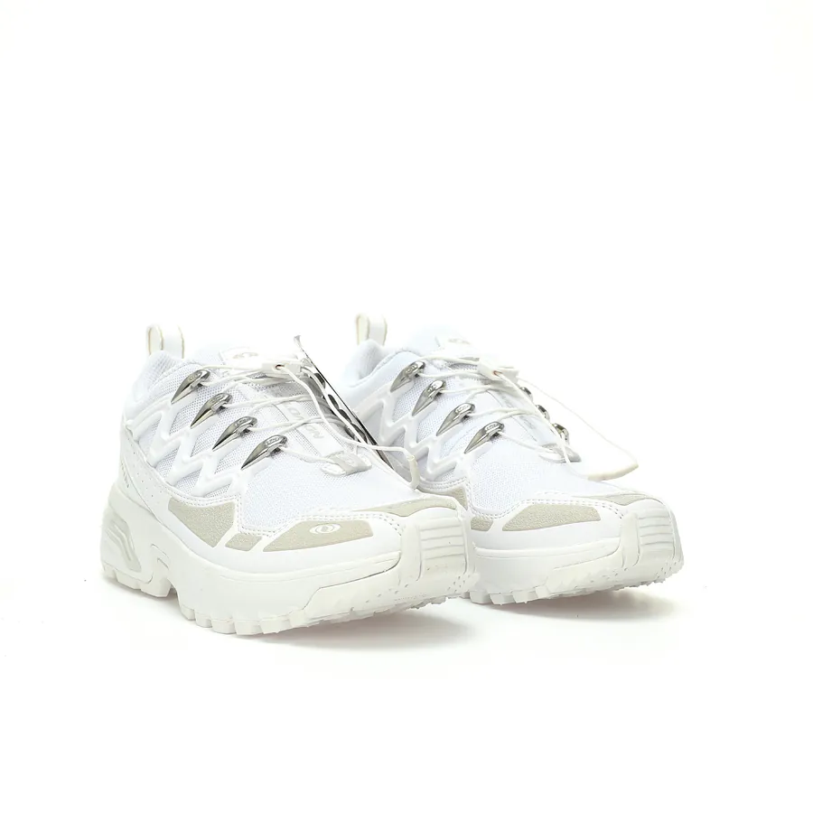 Salomon Men's and Women's Shoes All White OG Series Low Top Urban Trail Running Sneakers