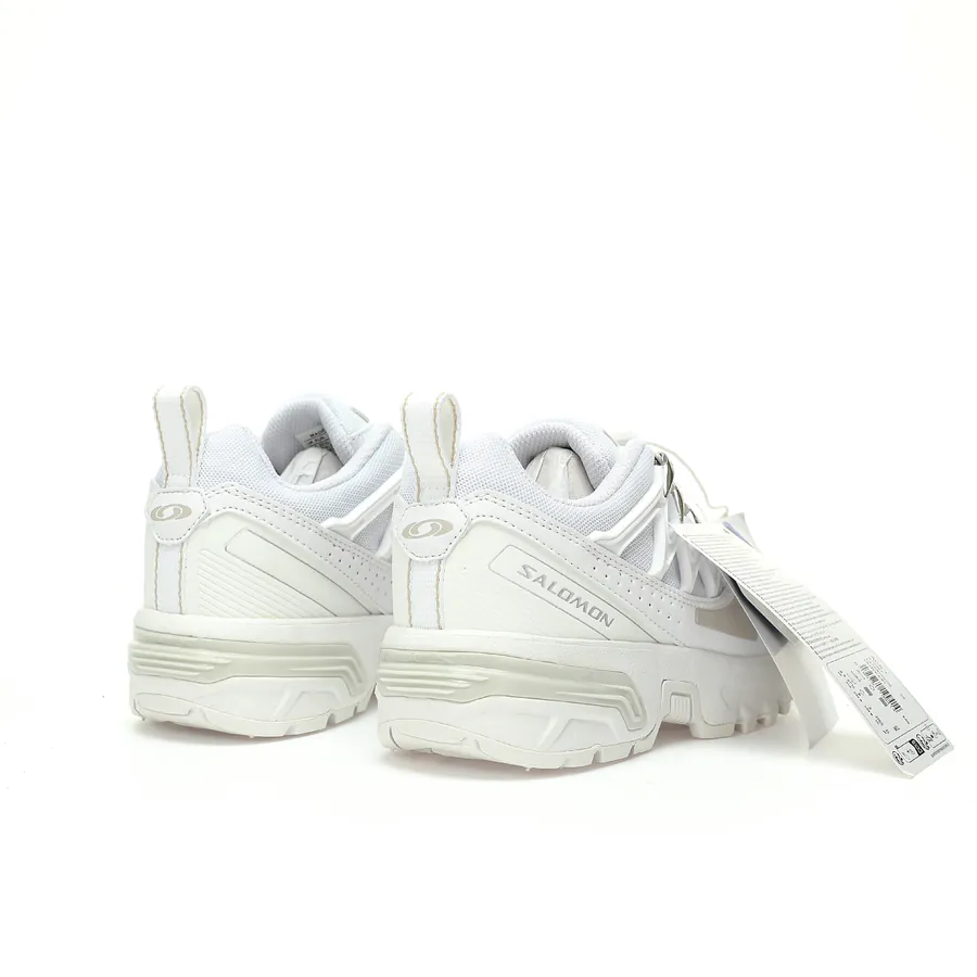 Salomon Men's and Women's Shoes All White OG Series Low Top Urban Trail Running Sneakers