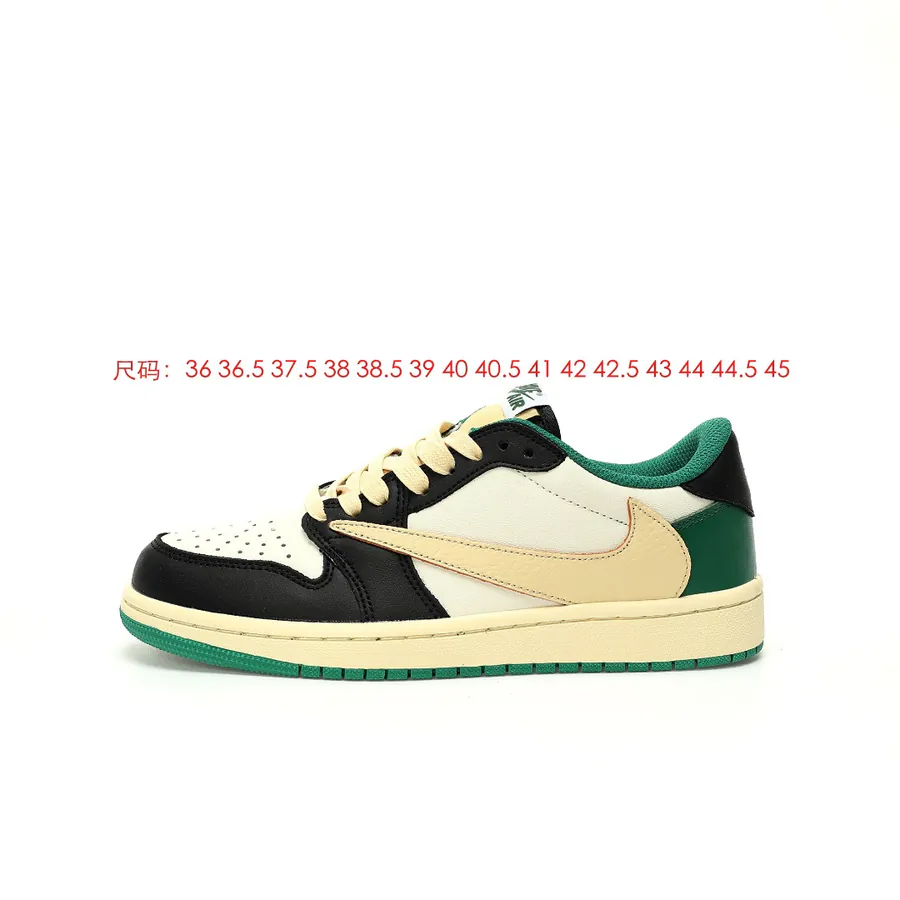 TS Collaboration Lightning Black Green Toe Sneaker