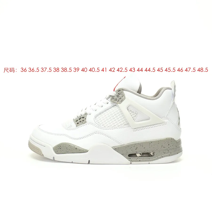 Michael Jordan Air 4 Retro White Oreo Basketball Shoe