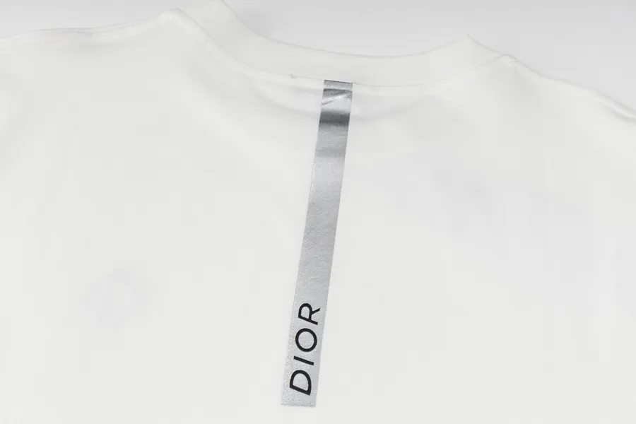 Diamond 2025 Autumn New Collection Reflective Embroidery Short Sleeve