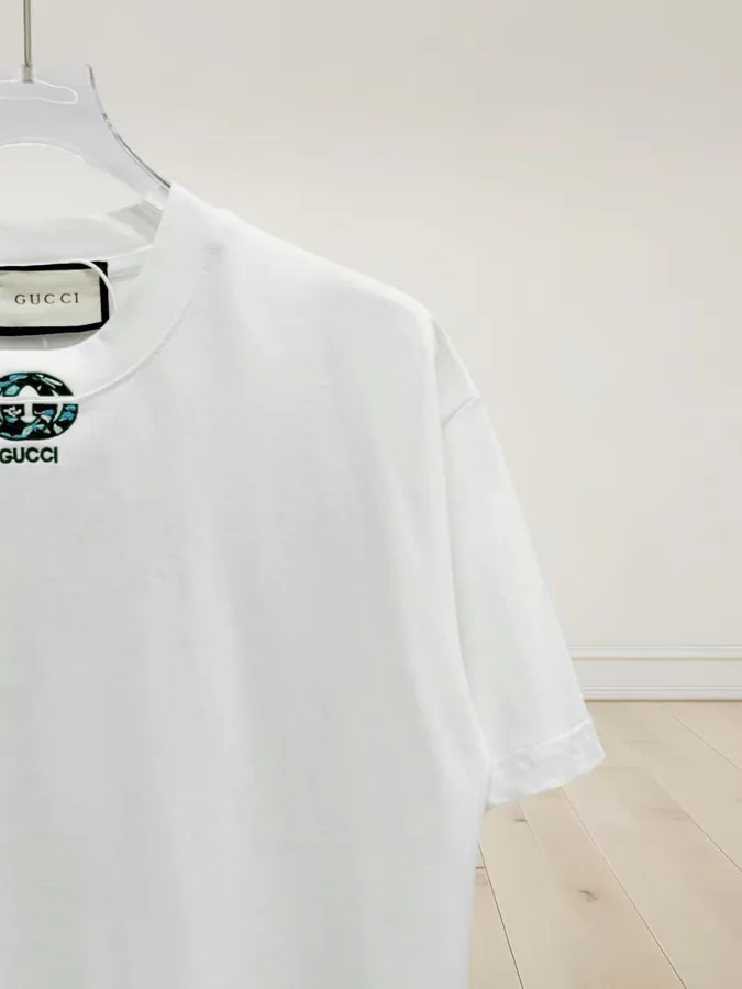 Premium Quality GUC Cog Logo Round Neck Short Sleeve T Shirt