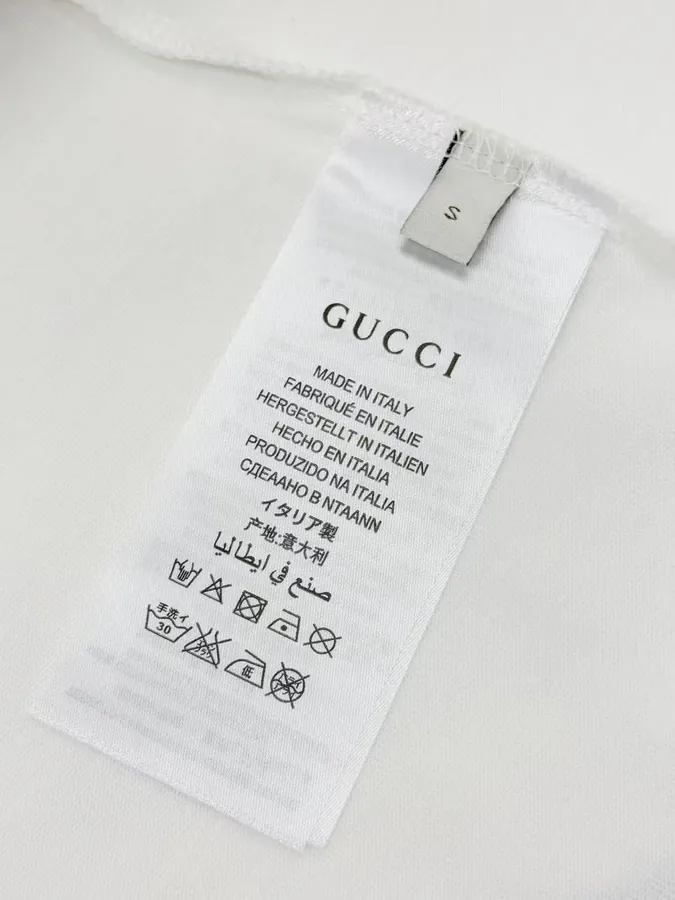 Premium Quality GUC Cog Logo Round Neck Short Sleeve T Shirt