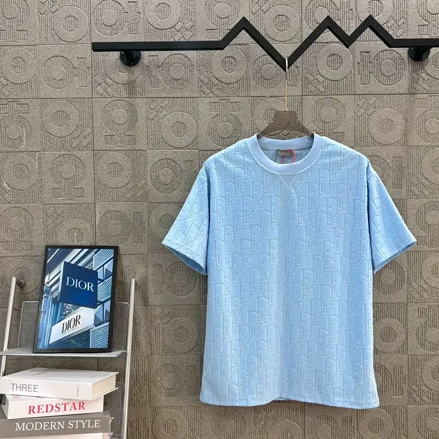DIO辰星专供 Lettering Pattern T Shirt