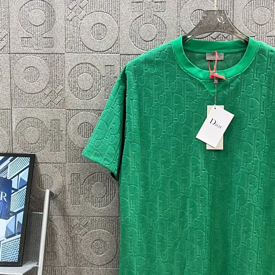 DIO辰星专供 Lettering Embroidery Logo T Shirt