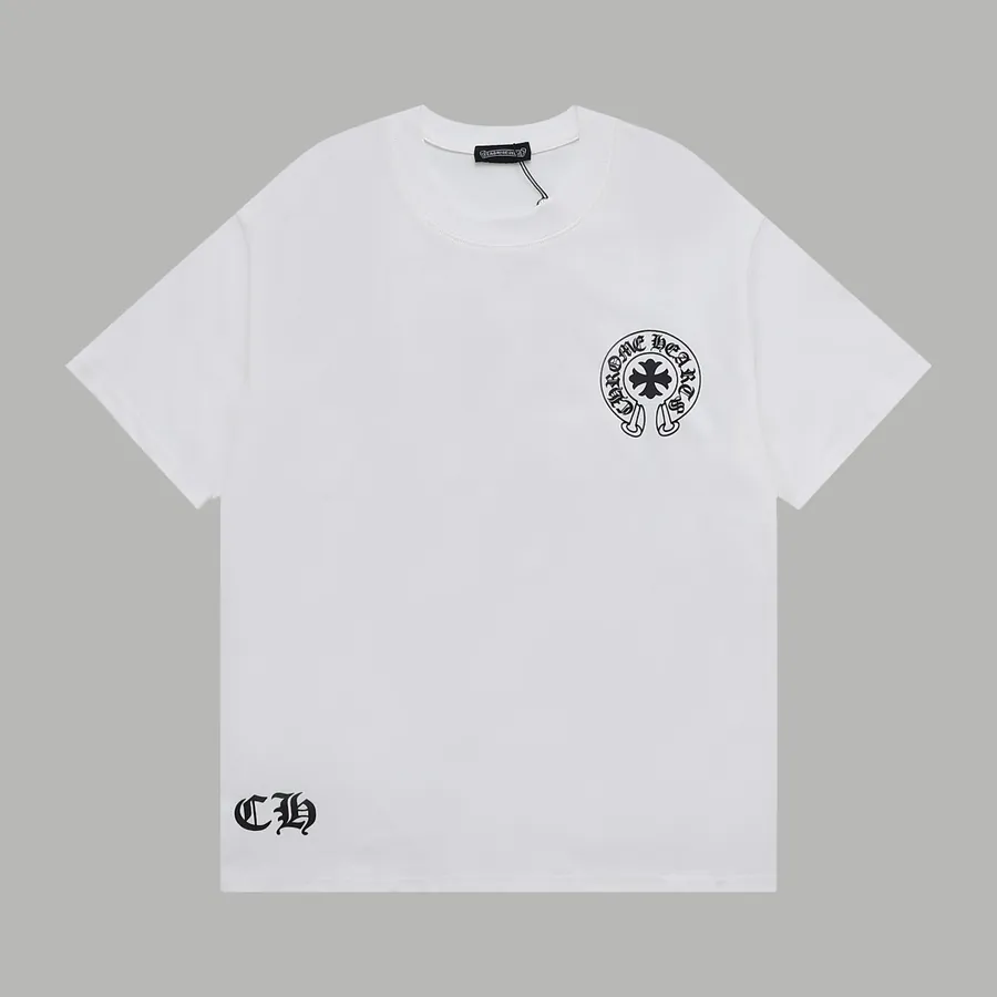 Chrodo CH Back Print T Shirt with Sanskrit Text