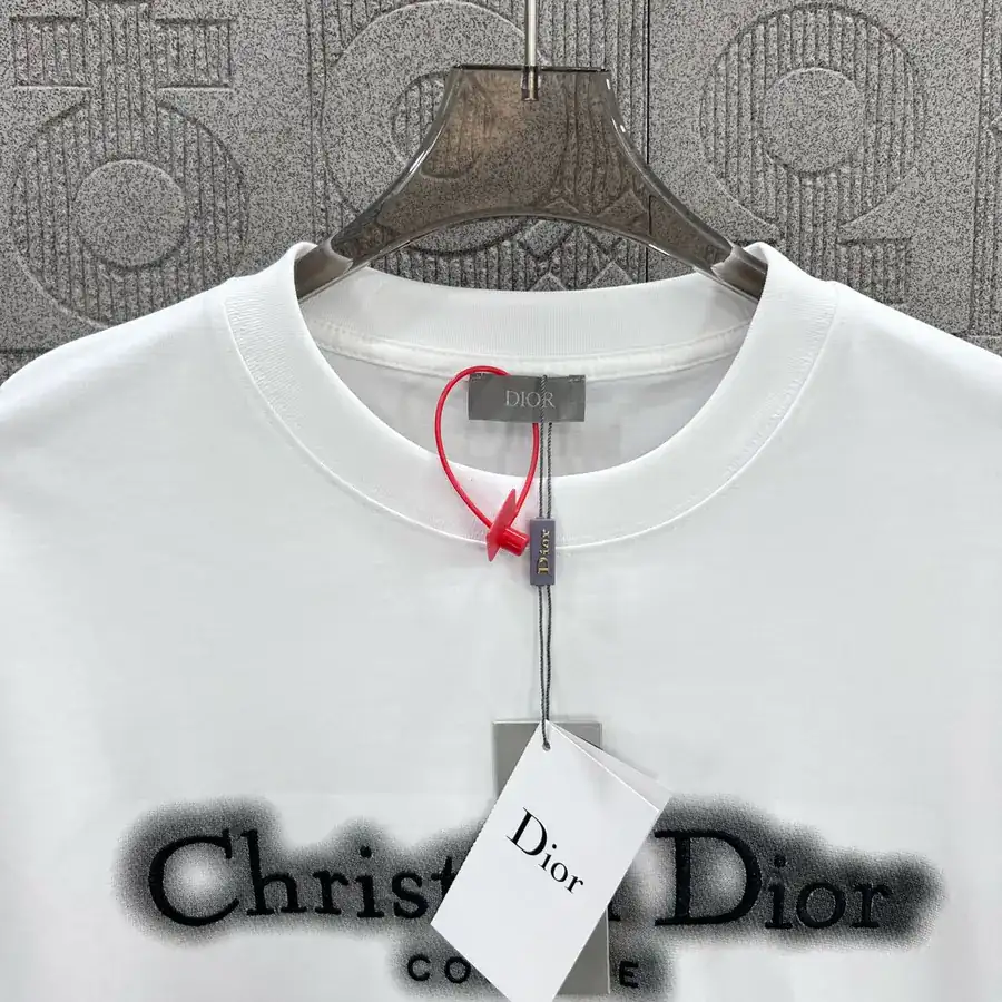 DIO辰星专供 Double Color Letter T Shirt