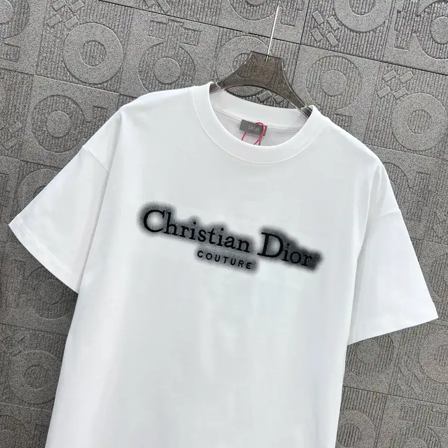 DIO辰星专供 Double Color Letter T Shirt