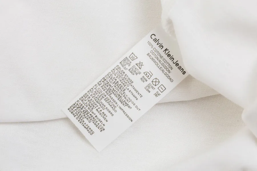 Cain Klein Classic Logo Embroidered Round Neck Short Sleeve