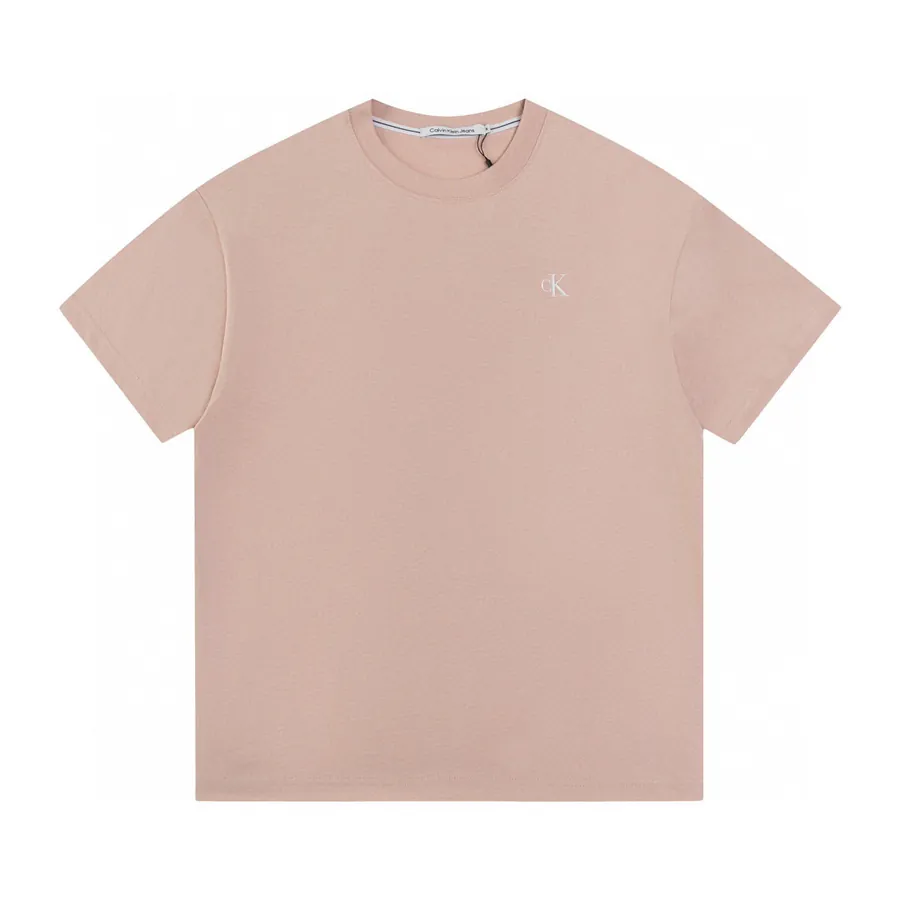 Cain Klein Classic Logo Embroidery Round Neck Short Sleeve