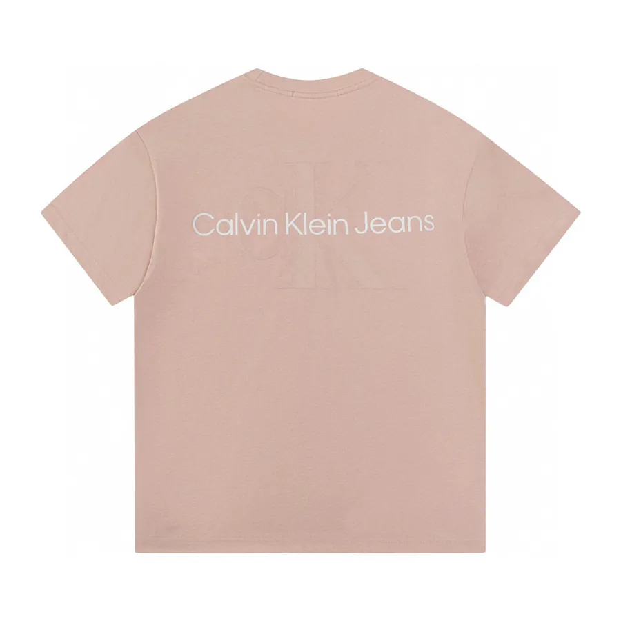 Cain Klein Classic Logo Embroidery Round Neck Short Sleeve