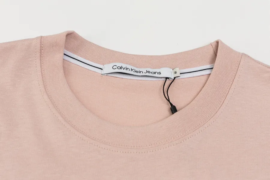 Cain Klein Classic Logo Embroidery Round Neck Short Sleeve